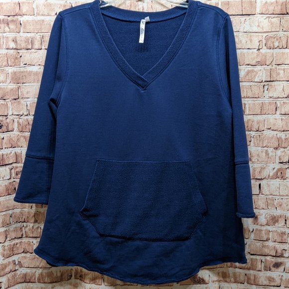 Lulu-B Tops - Lulu-B V-Neck Sweatshirt Size Large
